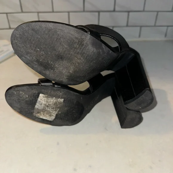 Shu shop black heels - Picture 5 of 6